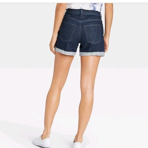 Women's High-Rise Jean Shorts - Universal Thread™ - Picture 2 of 3